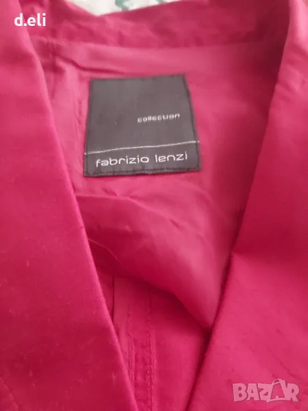Fabrizio Lenzi. 🇮🇹  Size M 100% Копринена Красиво сако., снимка 1