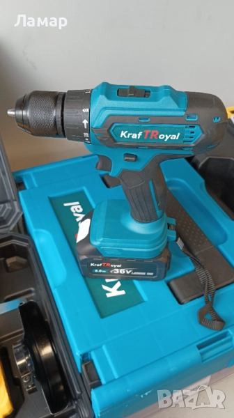 Акумулаторен Винтоверт 36V 8Ah 2 Батерии, снимка 1