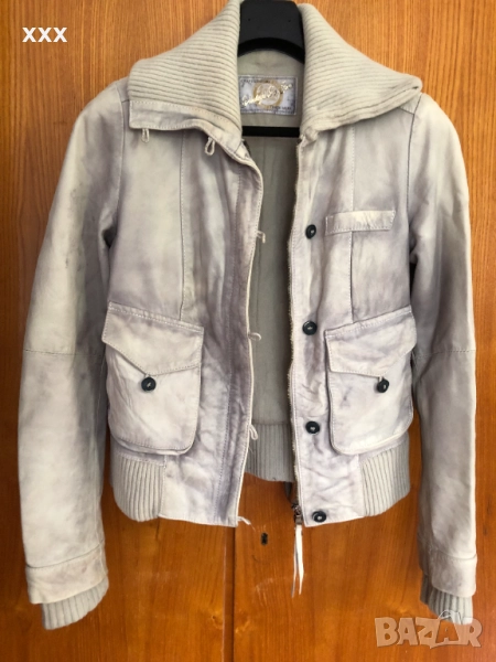 Дамско кожено яке, снимка 1