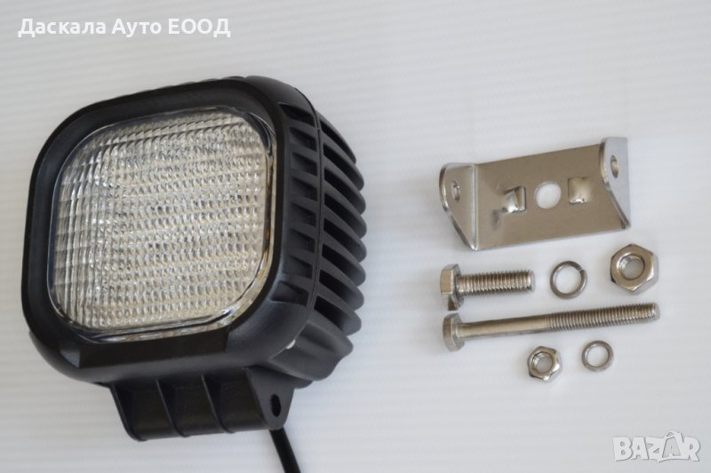 Мощен ЛЕД БАР LED BAR прожектори, работна лампа 48W , 13см , 10-30V, снимка 1