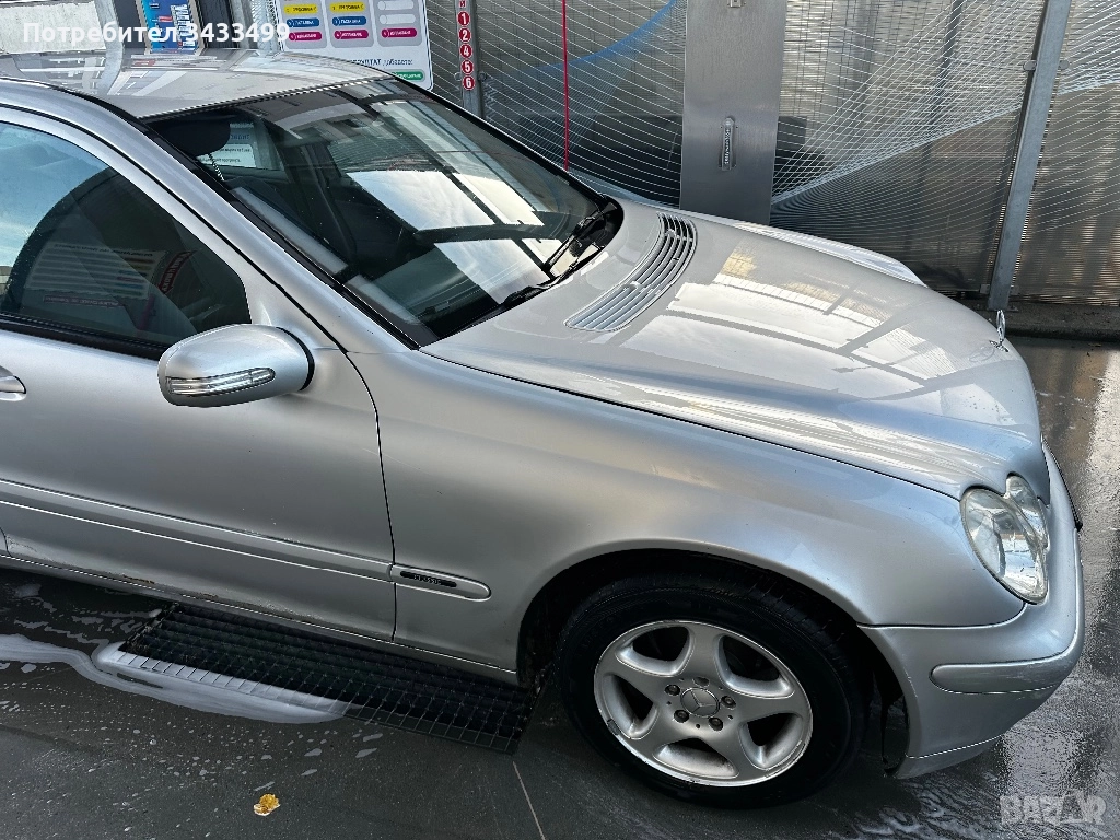 Mercedes c200 газ/бензин, снимка 1