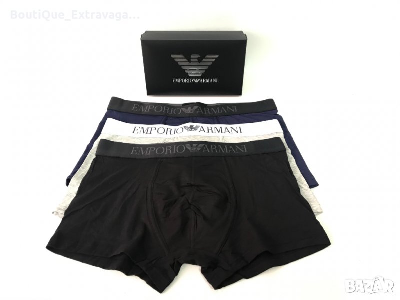 3 броя мъжки боксерки Armani !!!, снимка 1