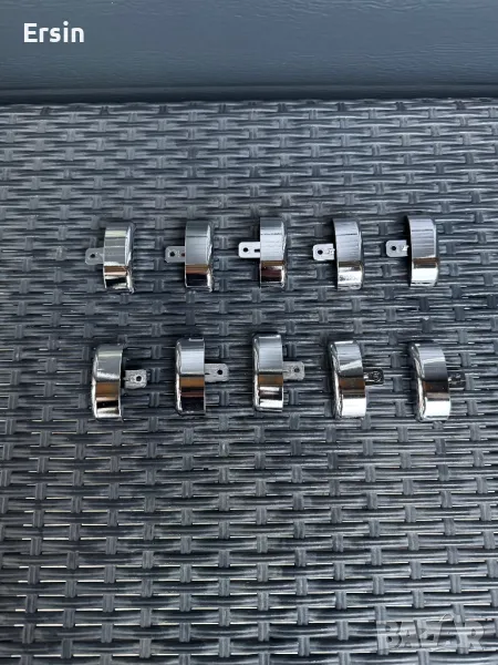 Хромирана капачка за декоративната лайсна За Каравана Fendt от 2014 , снимка 1