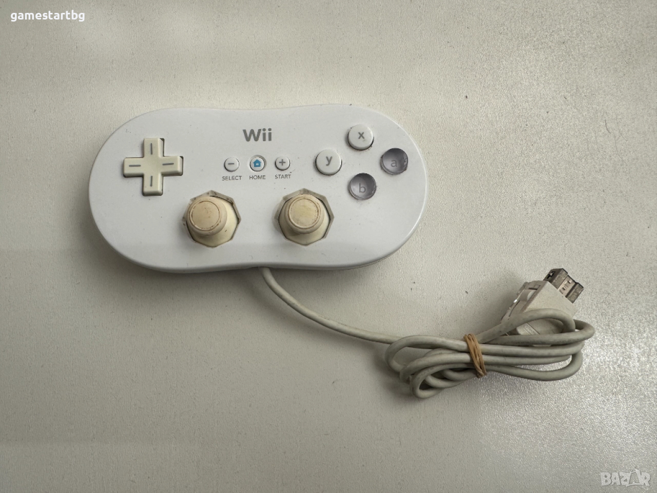 Official Nintendo Wii Controller Classic White RVL-005, снимка 1