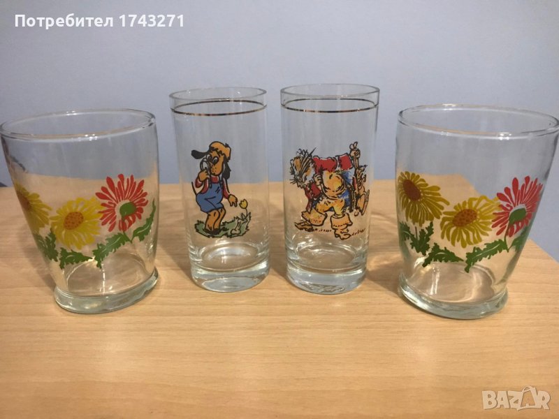 Стъклени чашки, снимка 1