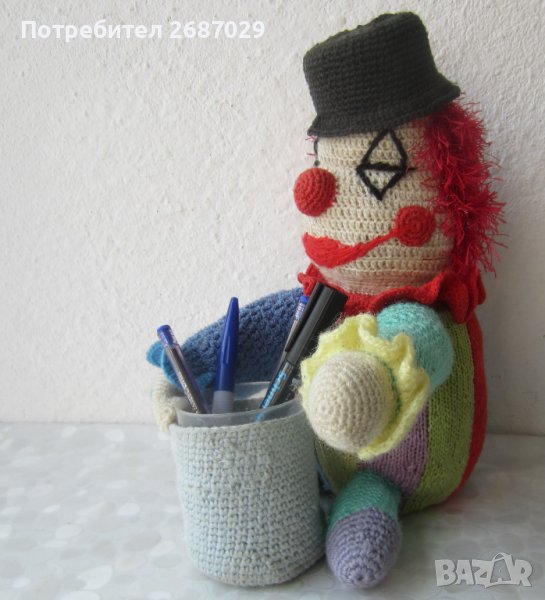 Клоун  - моливник, снимка 1
