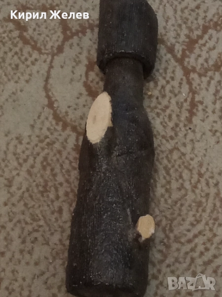 Бутилка с дървена кора 50601, снимка 1