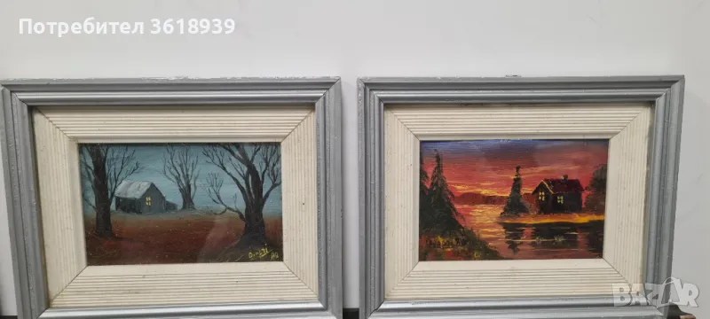 Сет картини италиански автор, снимка 1