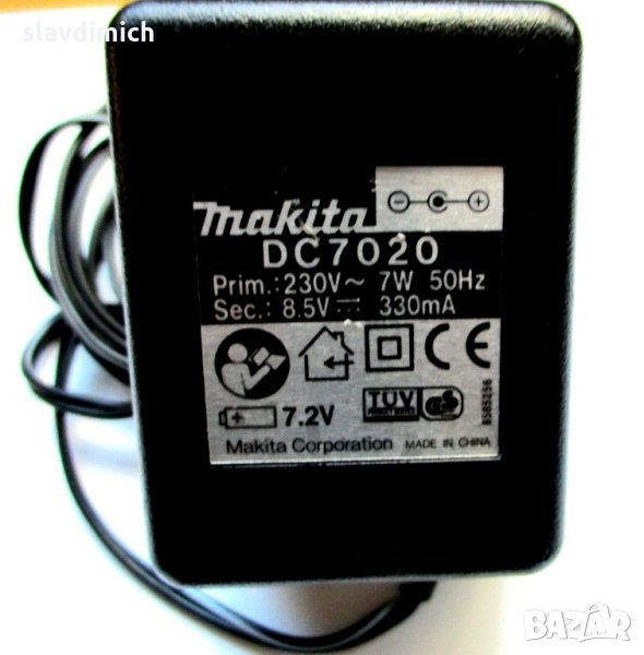 Адаптер зарядно Мakita dc7020 7.2 V 300mA , снимка 1