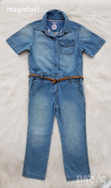 Дънков гащеризон 3-4 години , снимка 1