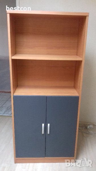 Секция - 1/2 2 рафта + 1/2 черни врати, снимка 1