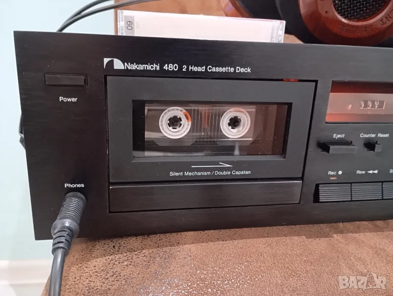 Дек Nakamichi 480 2 Head с двойно лентоводене, снимка 1