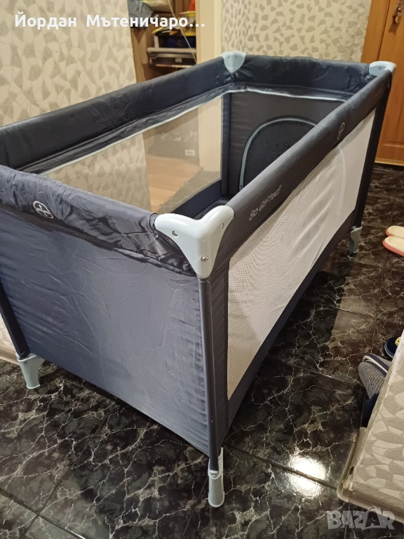 Бебешка кошара- сгъваема, снимка 1