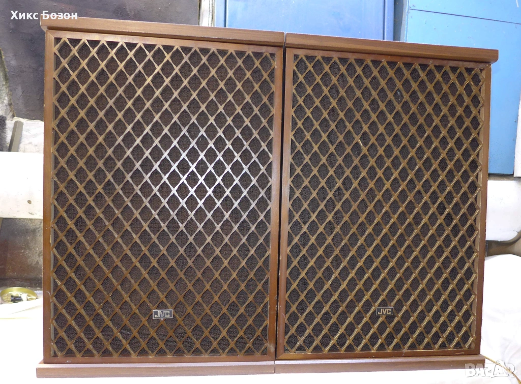 Vintage уникати JVC SK-15 колони от 1970г. 15''   бас, снимка 1