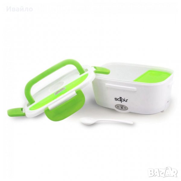 Електрическа кутия за храна Sapir SP 1177 AH, 40W, 1.5 литра, Бял/Зелен, снимка 1