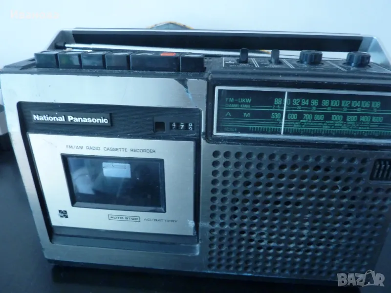 Продавам радиокасетофон National Panasonic, снимка 1