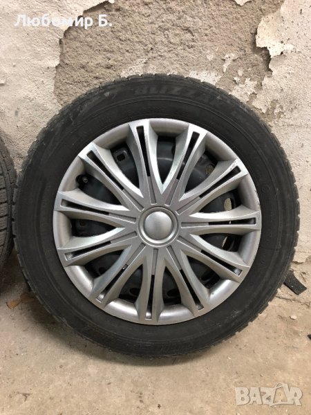 Джанти 5 х 100, гуми и тасове 15”, снимка 1