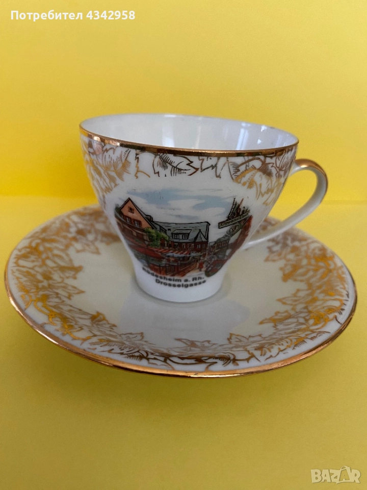 Jaeger.1950-1960г. Порцеланов комплект., снимка 1