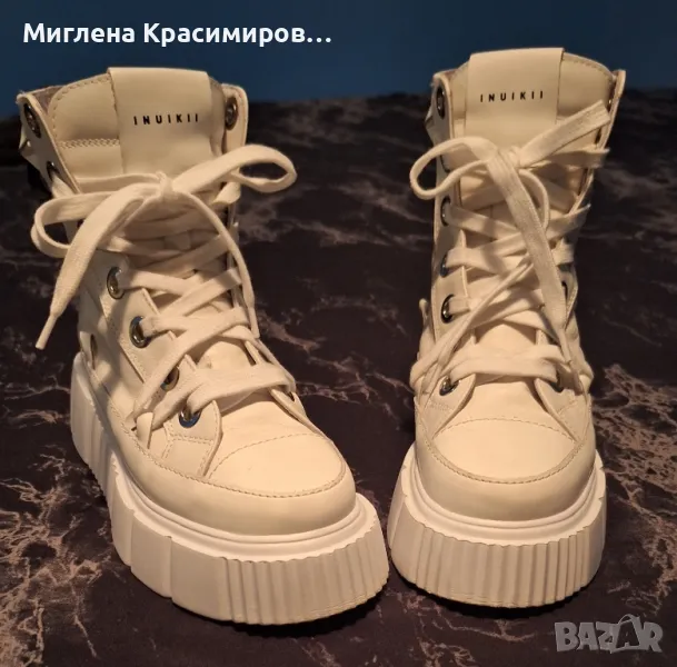 Високи кецове на платформа lnuikii, снимка 1