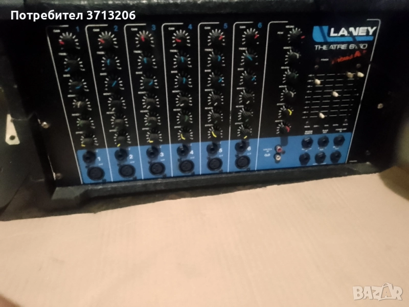 миксер стъпало 6 канален , снимка 1