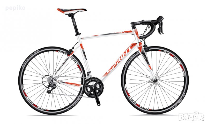 Продавам колела внос от Германия шосеен алуминиев велосипед SPRINT MONZA 28 цола карбонова вилка, снимка 1