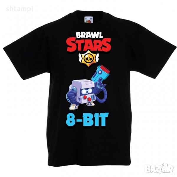 Детска тениска Brawl Stars 8-bit, снимка 1