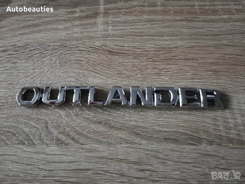 надпис малък шрифт Митцубиши Аутлендър Mitsubishi OUTLANDER, снимка 1