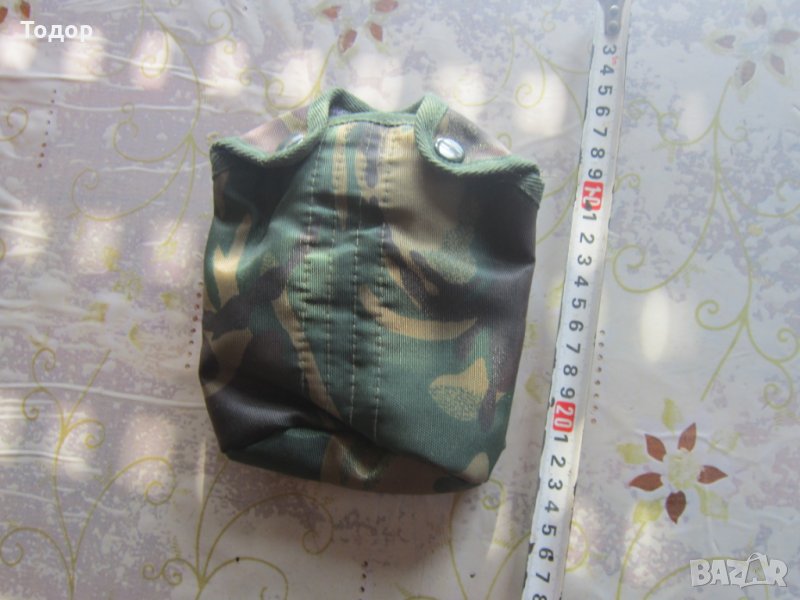 Немски армейски калъф за манерка , снимка 1