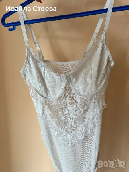 Дамско бяло боди, снимка 1