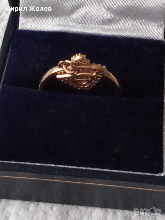 Пръстен с декоративен елемент 52691, снимка 1