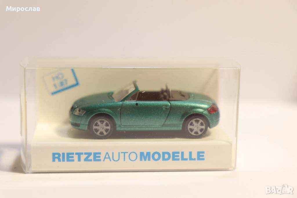 RIETZE 1/87 H0 AUDI TT ИГРАЧКА КОЛИЧКА МОДЕЛ, снимка 1
