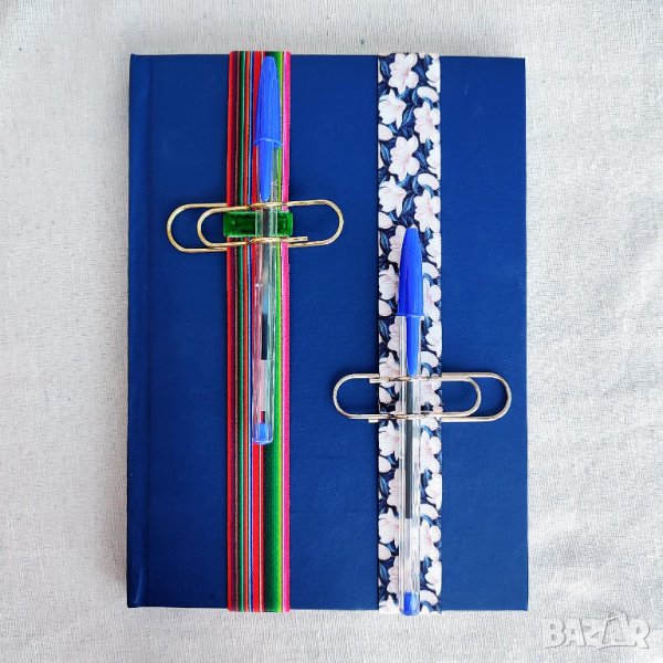 Ластични книгоразделители с кламер гигант, снимка 1