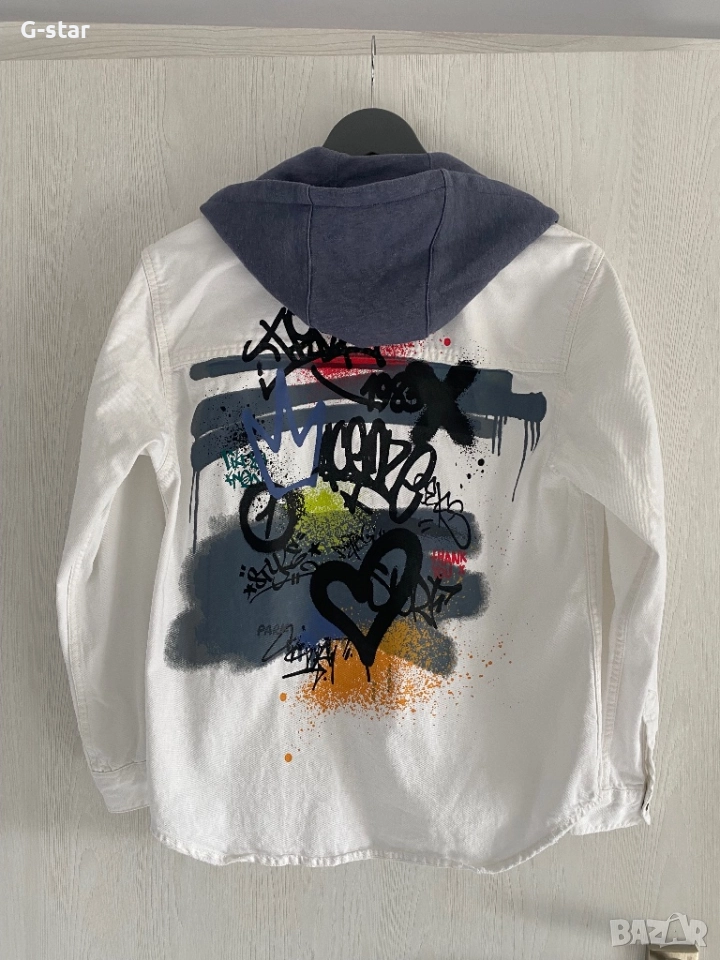 Детска дънкова риза Зара за 11-12 години, снимка 1