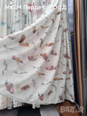 Плат за детски пердета , снимка 5 - Пердета и завеси - 50234274