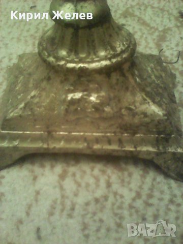 Бронзов постамент 71571, снимка 2 - Декорация за дома - 28258694