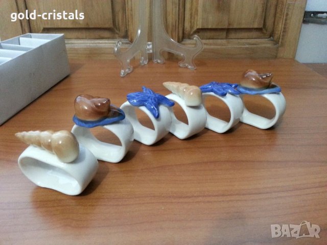 Порцеланови салфетници, снимка 2 - Антикварни и старинни предмети - 33417362