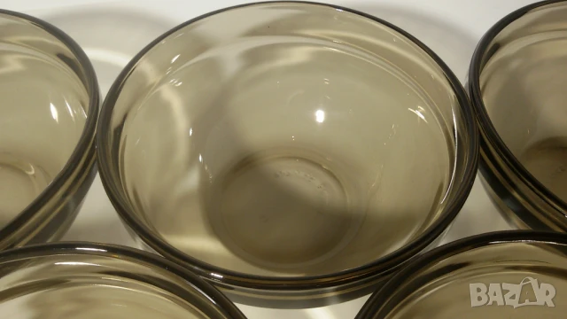 Лот 6 малки френски купички от закалено стъкло Arcoroc, снимка 11 - Прибори за хранене, готвене и сервиране - 51317280