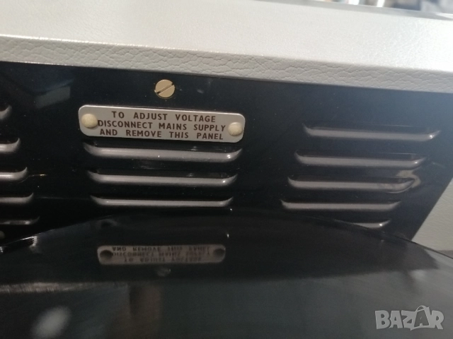 Ретро, лампов грамофон BUSH MONARCH SRP31D, снимка 9 - Грамофони - 51854765