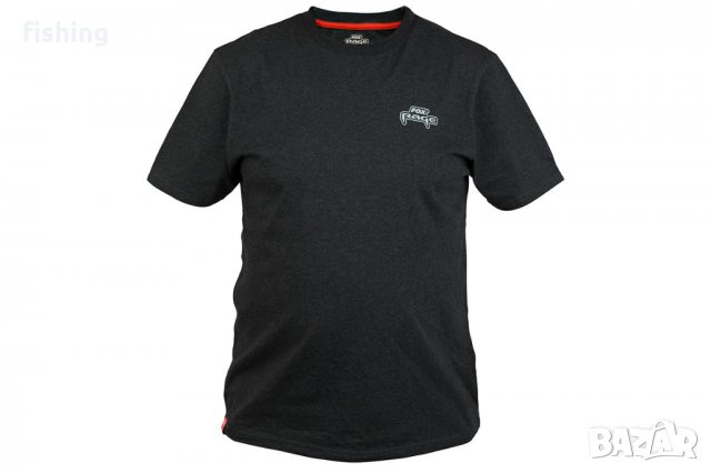 Тениска Fox Rage Black Marl T-Shirt, снимка 3 - Екипировка - 36708743