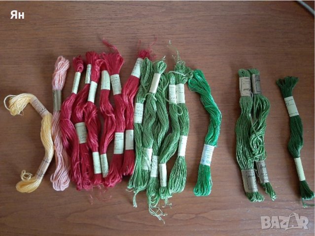 Конци за Бродиране-МУЛИНЕ-17бр 