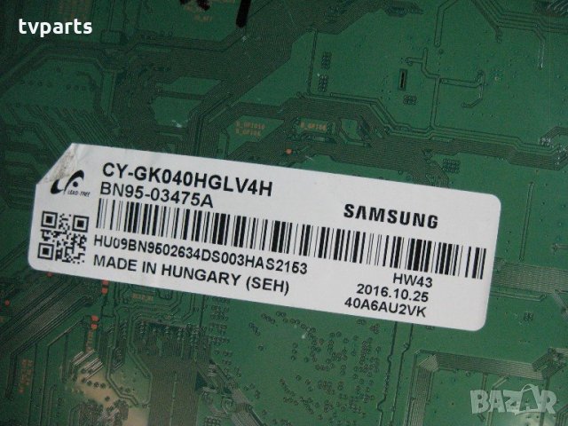 Борд за Samsung BN41-02528  BN41-02528A BN94-11233L UE40KU6000K, снимка 3 - Части и Платки - 22109303