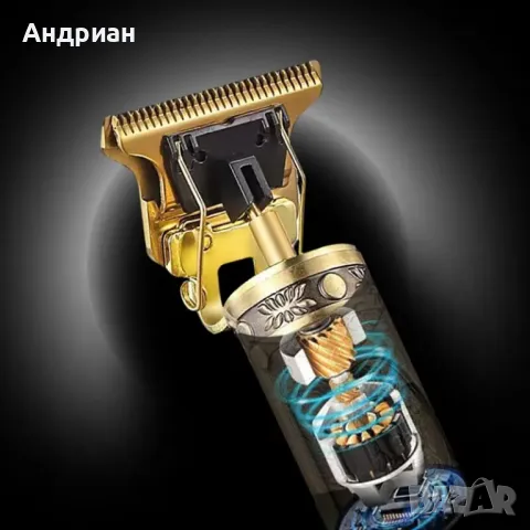 Акумулаторна машинка за подстригване с 4 накрайника, снимка 3 - Машинки за подстригване - 49978665