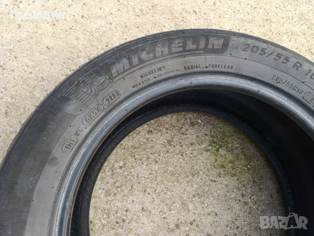 Гуми Michelin 205/55 R16 - 2 броя, снимка 4 - Гуми и джанти - 52642562