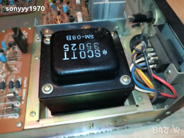 SCOTT RECEIVER USA 1612211335, снимка 3 - Ресийвъри, усилватели, смесителни пултове - 35159705