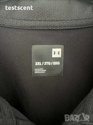 €78 Мъжко спортно горнище Under Armour Jacket – 2XL – Black черно XXL, снимка 2 - Спортни дрехи, екипи - 52965978