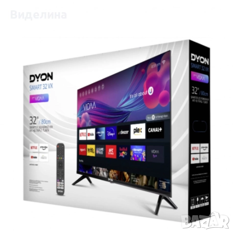 Смарт телевизор- Dyon Movie Smart 32 VX, снимка 4 - Телевизори - 51855886
