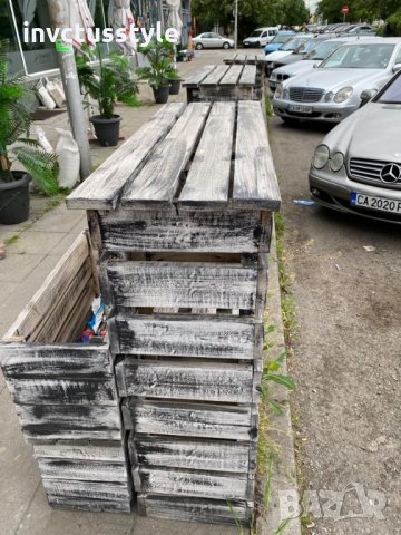 Дървени сухи барове и дървени кашпи, снимка 3 - Други - 29026641