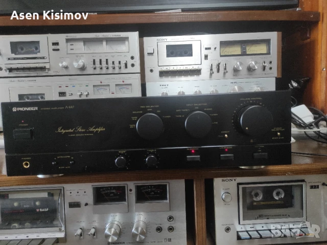 Pioneer A-447, снимка 5 - Ресийвъри, усилватели, смесителни пултове - 51315730