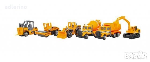 ТИР комплект с 6 автомобила, Комплект от камион с 6 малки машини, снимка 2 - Коли, камиони, мотори, писти - 34311601