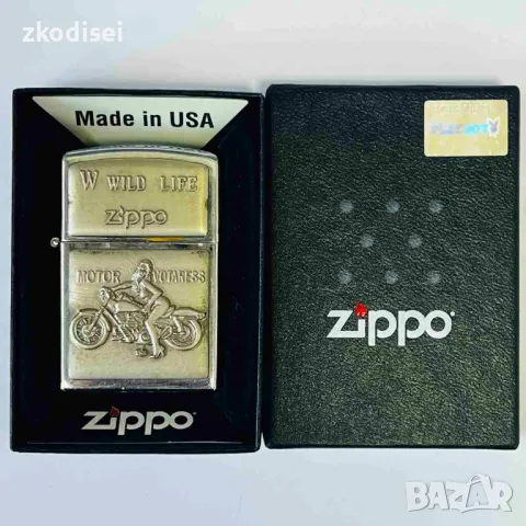 Запалка ZIPPO MOTOR, снимка 1 - Запалки - 49068410
